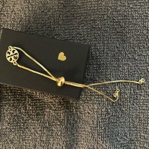 Tory Burch slider bracelet.  In little gift box - was a gift no dust bag.